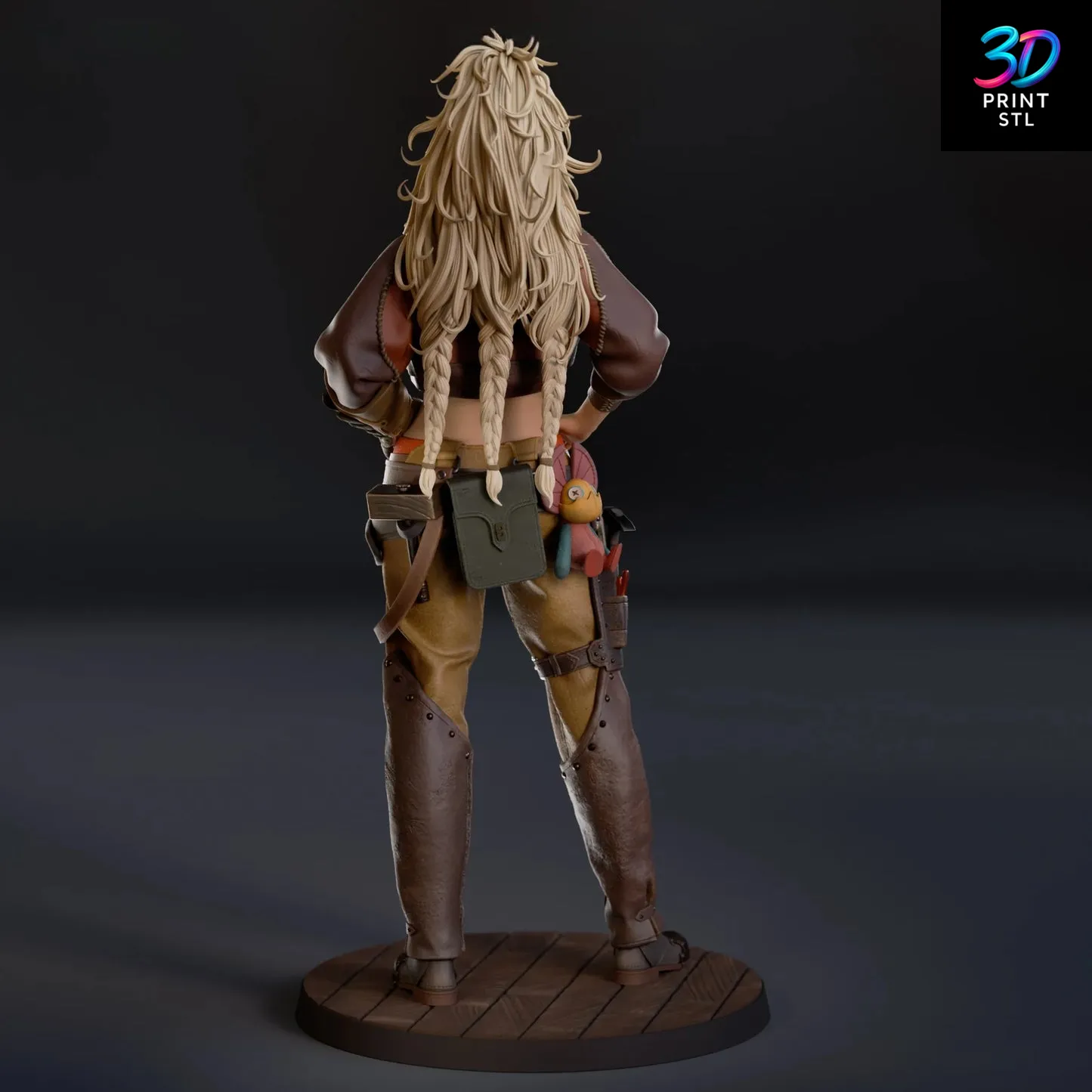 Gemma Figure Monster Hunter | 3D Print File | STL - Image 6