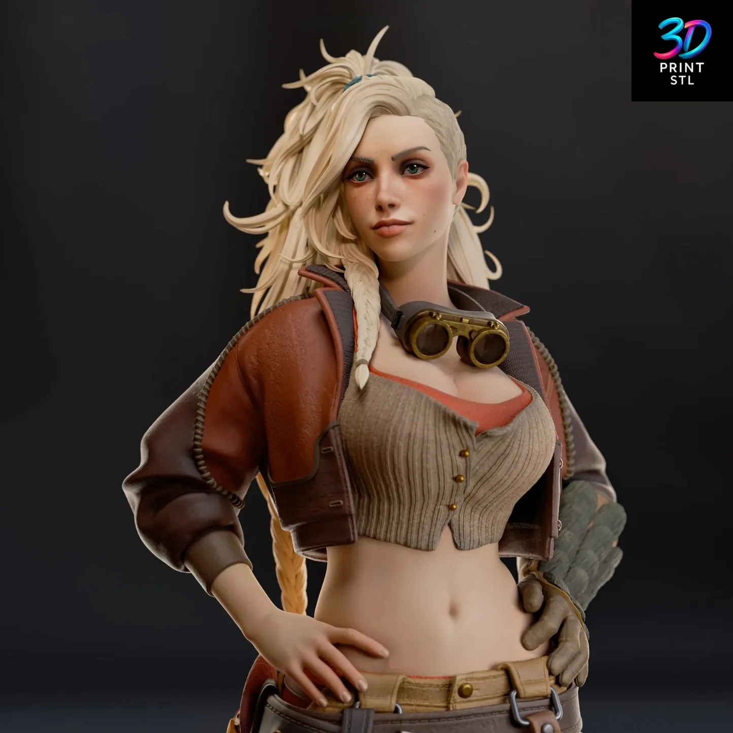 Gemma Figure Monster Hunter | 3D Print File | STL - Image 7