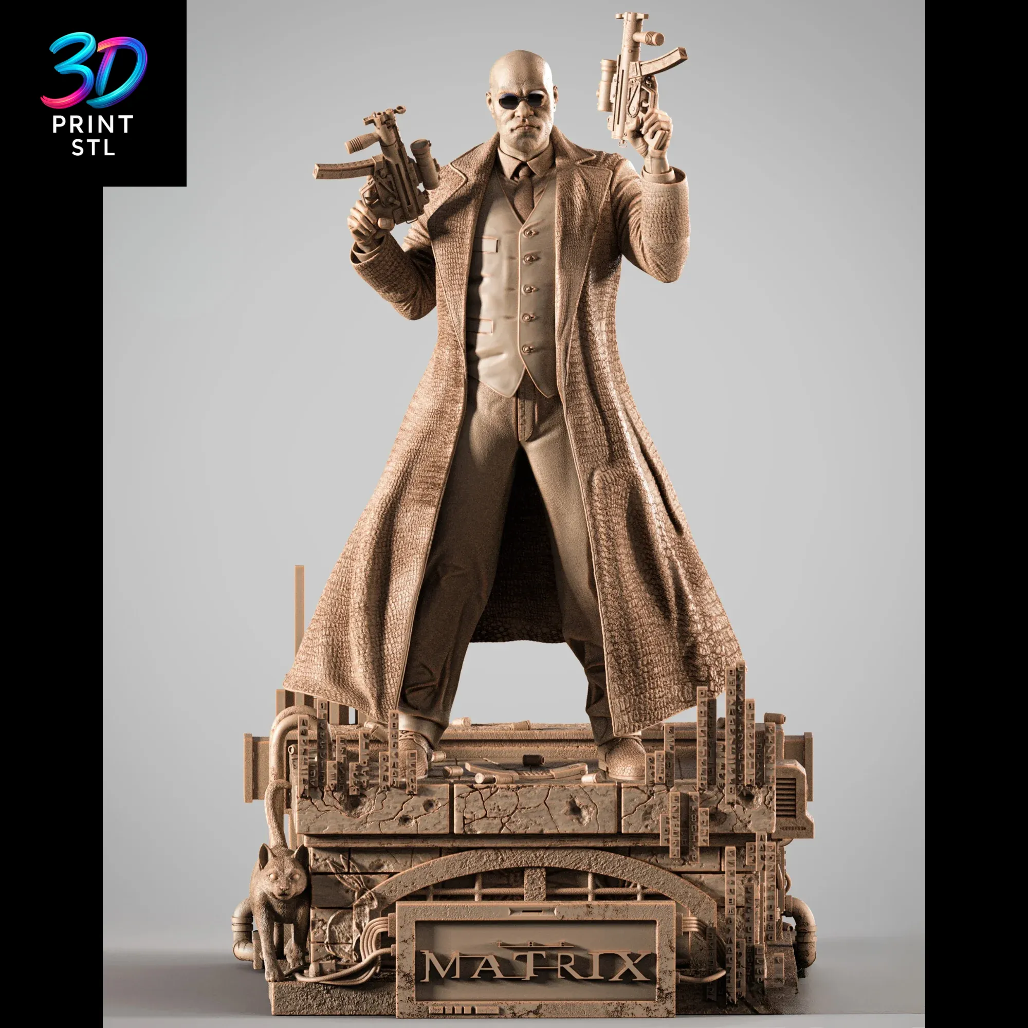 Morpheus The Matrix | 3D Print Model | STL