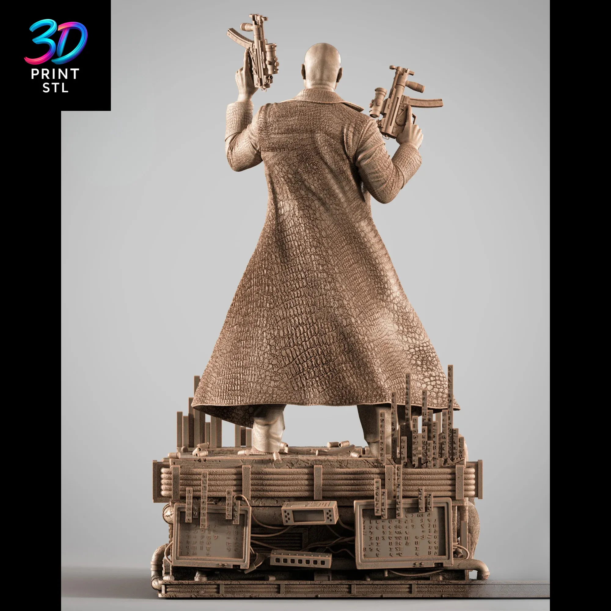 Morpheus The Matrix | 3D Print Model | STL - Image 3