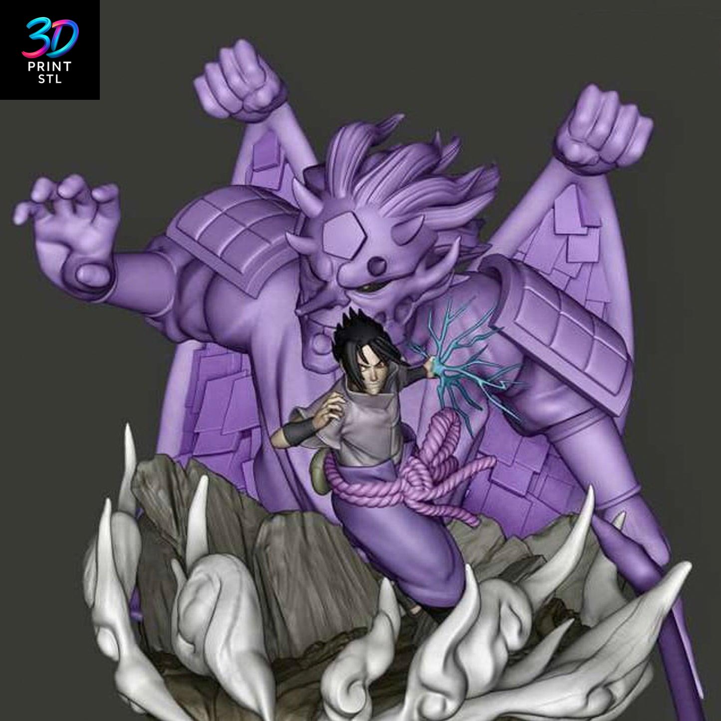Naruto vs Sasuke Figure Naruto | STL for 3D Printers - Image 4