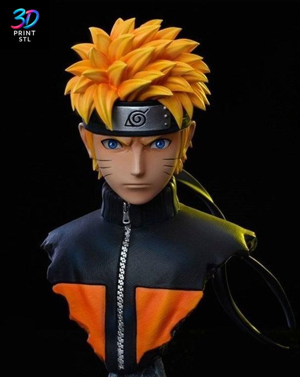 Naruto Bust Naruto | 3D Print File | STL