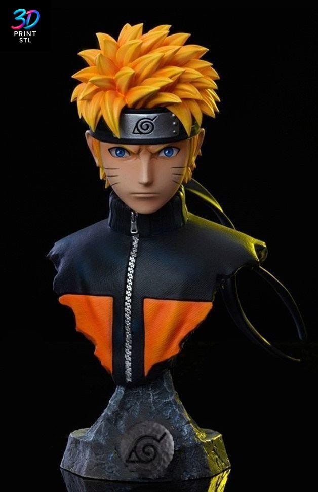 Naruto Bust Naruto | 3D Print File | STL - Image 2
