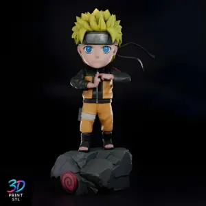 Naruto Chibi Naruto | STL for 3D Printers