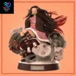 Nezuko Kamado Demon Slayer | STL File for 3D Printing