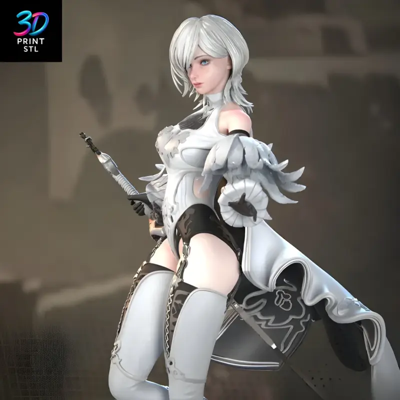 Nier Automata | STL for 3D Printers - Image 3