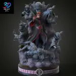 Pain & Six Paths Diorama Naruto Shippuden | STL for 3D Printers