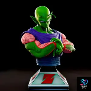 Piccolo Bust Dragon Ball Z | 3D Print File | STL