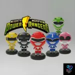 Plakit Power Rangers | 3D Print File | STL