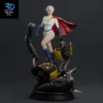 Power Girl DC Comics | 3D Print Model | STL
