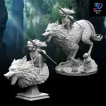 Princess Mononoke | STL for 3D Printers
