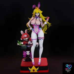 Princess Peach | STL for 3D Printers