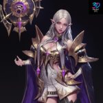 RPG Character Sorcerer | 3D Print File | STL