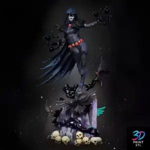 Raven Fanart | 3D Print File | STL