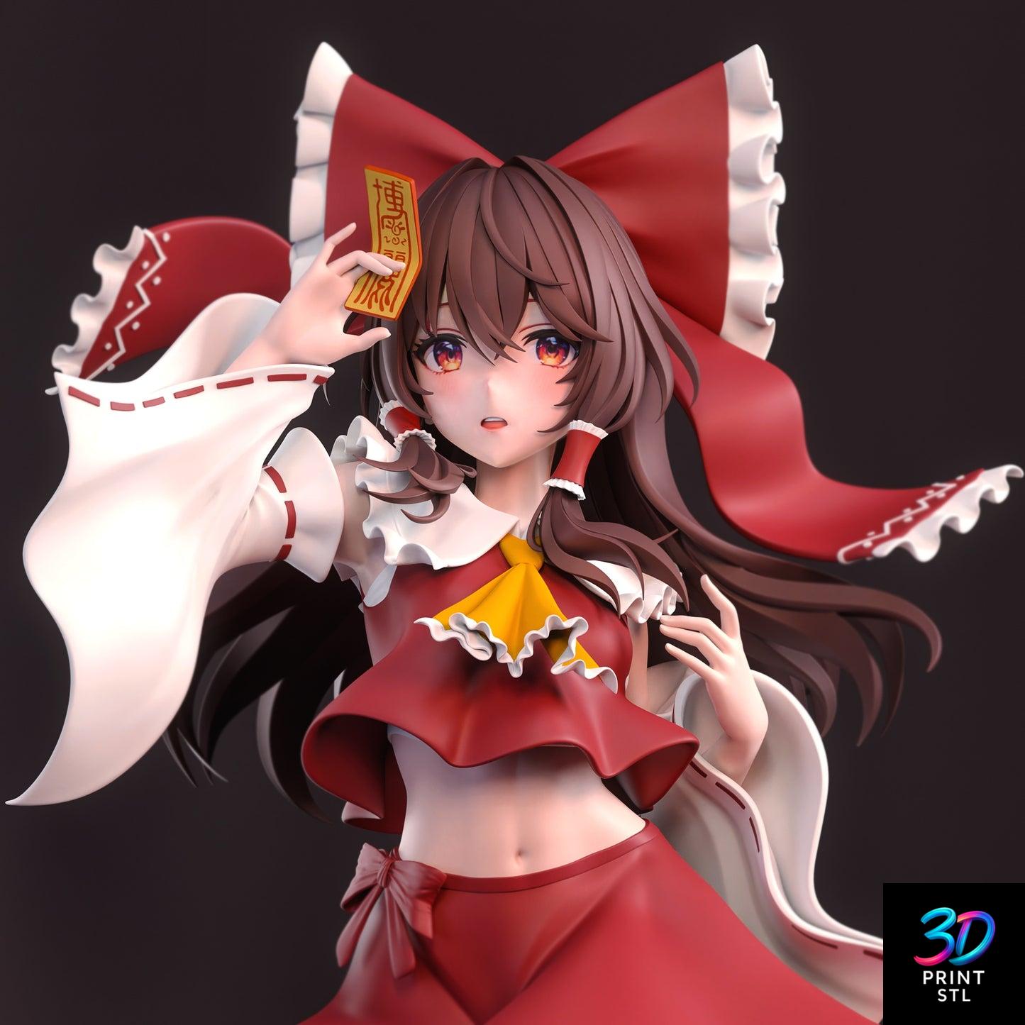 Reimu Touhou Project | 3D Print File | STL