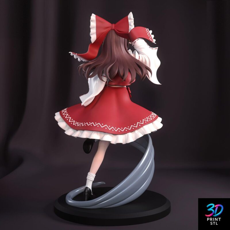 Reimu Touhou Project | 3D Print File | STL - Image 4