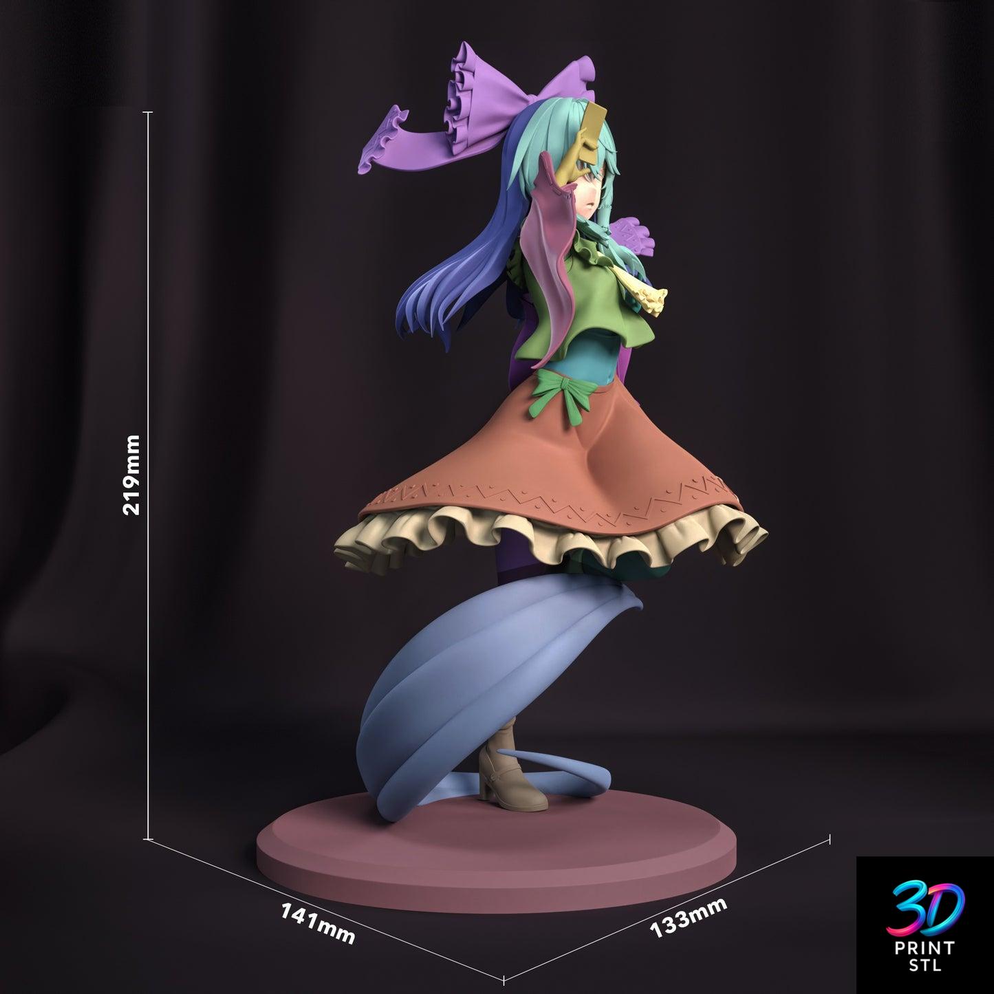 Reimu Touhou Project | 3D Print File | STL - Image 5