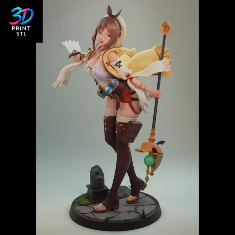 Reisalin Stout Atelier Ryza | 3D Print Model | STL - Image 2