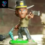 Rick Grimes Chibi The Walking Dead | 3D Print File | STL