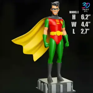 Robin Animated | STL for 3D Printers