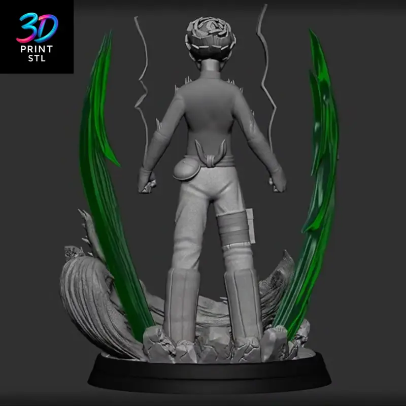 Rock Lee Naruto | STL for 3D Printers - Image 4