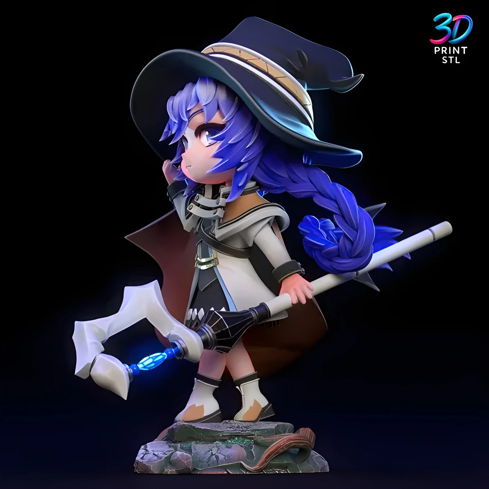 Roxy Migurdia Mushoku Tensei | 3D Print File | STL