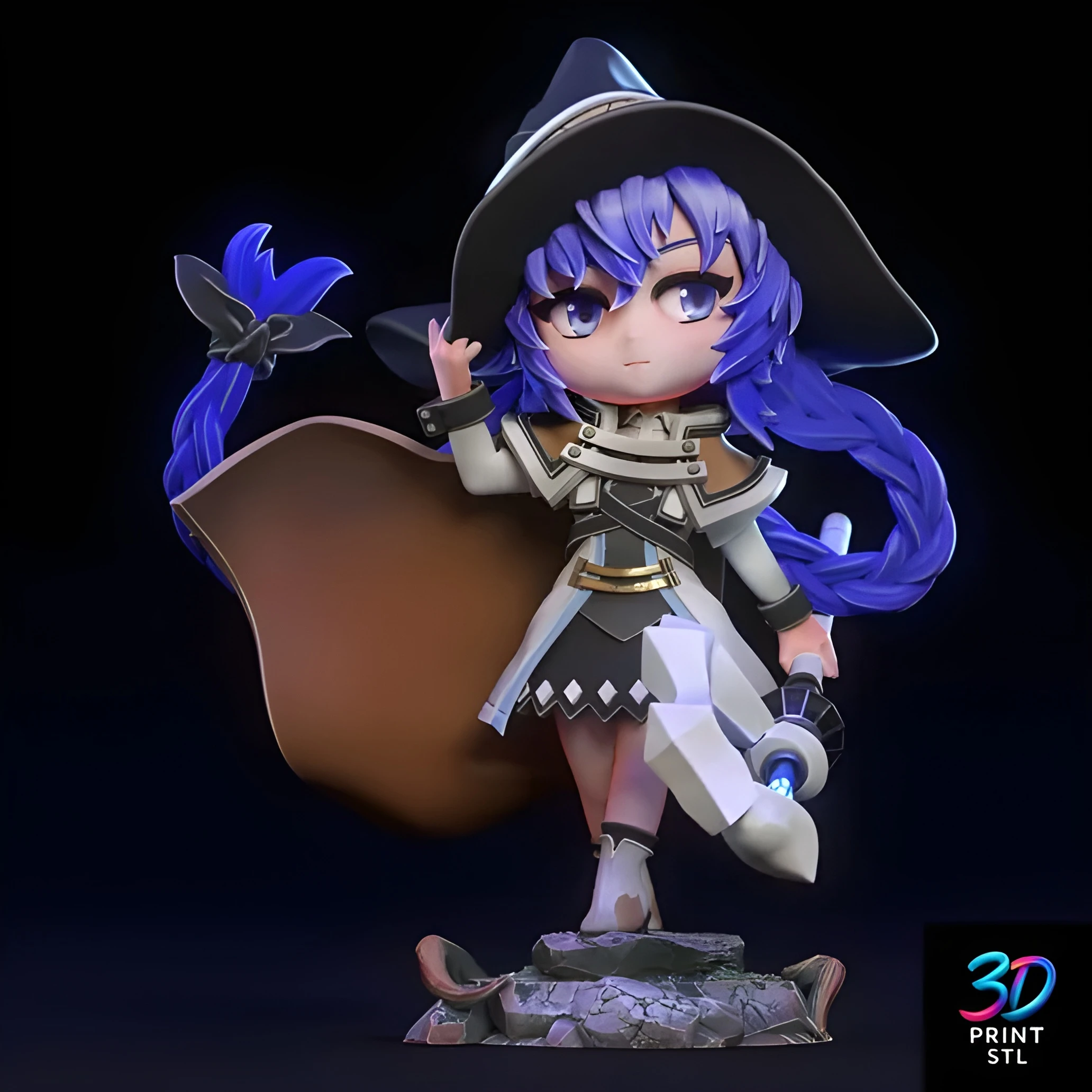 Roxy Migurdia Mushoku Tensei | 3D Print File | STL - Image 4