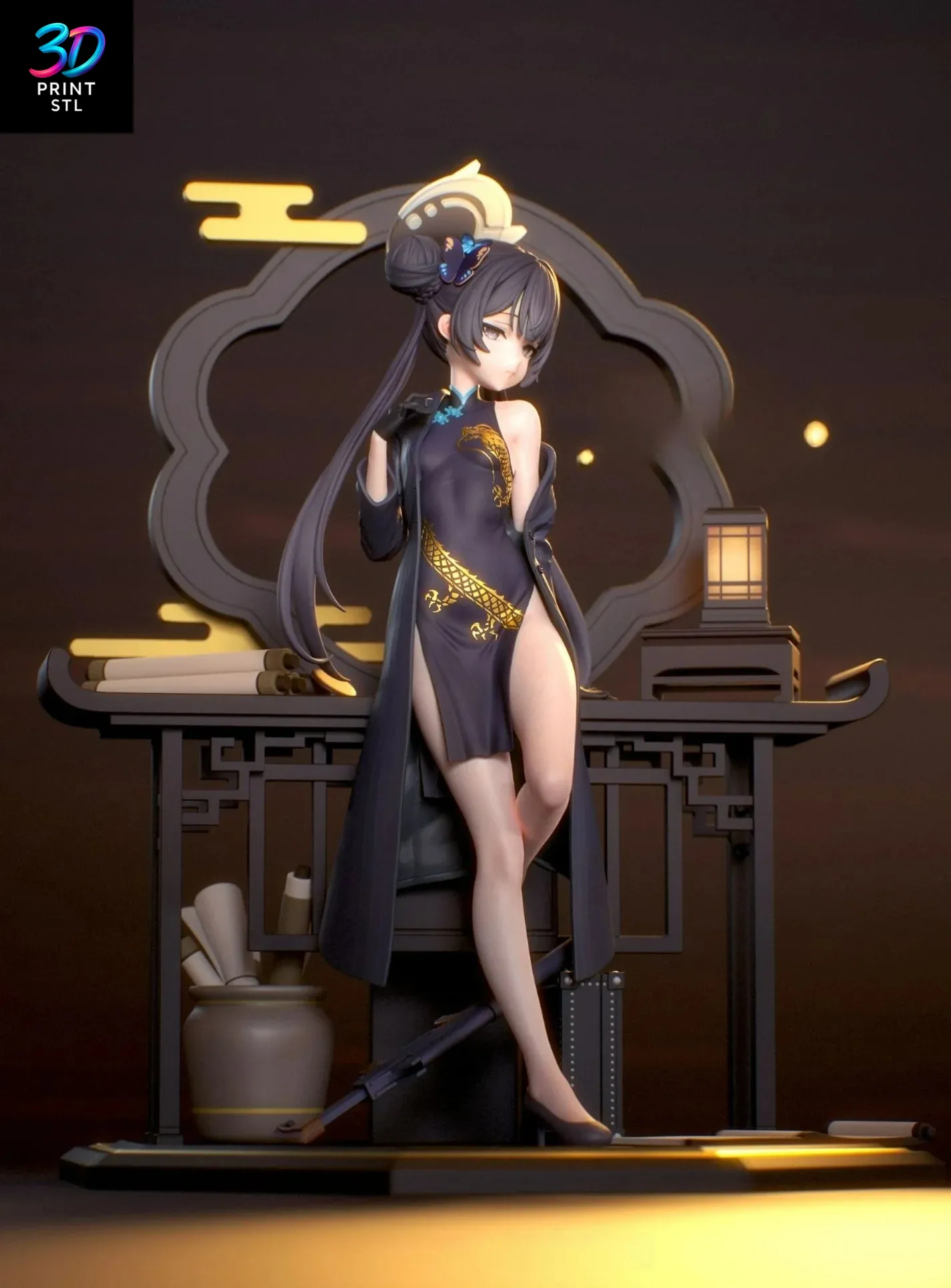 Ryuuge Kisaki Blue Archive | 3D Print File | STL - Image 3