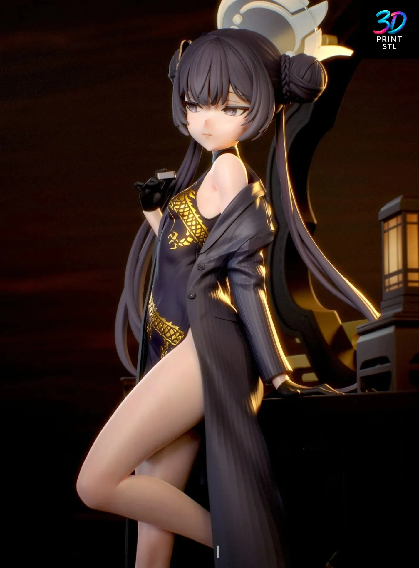 Ryuuge Kisaki Blue Archive | 3D Print File | STL - Image 5