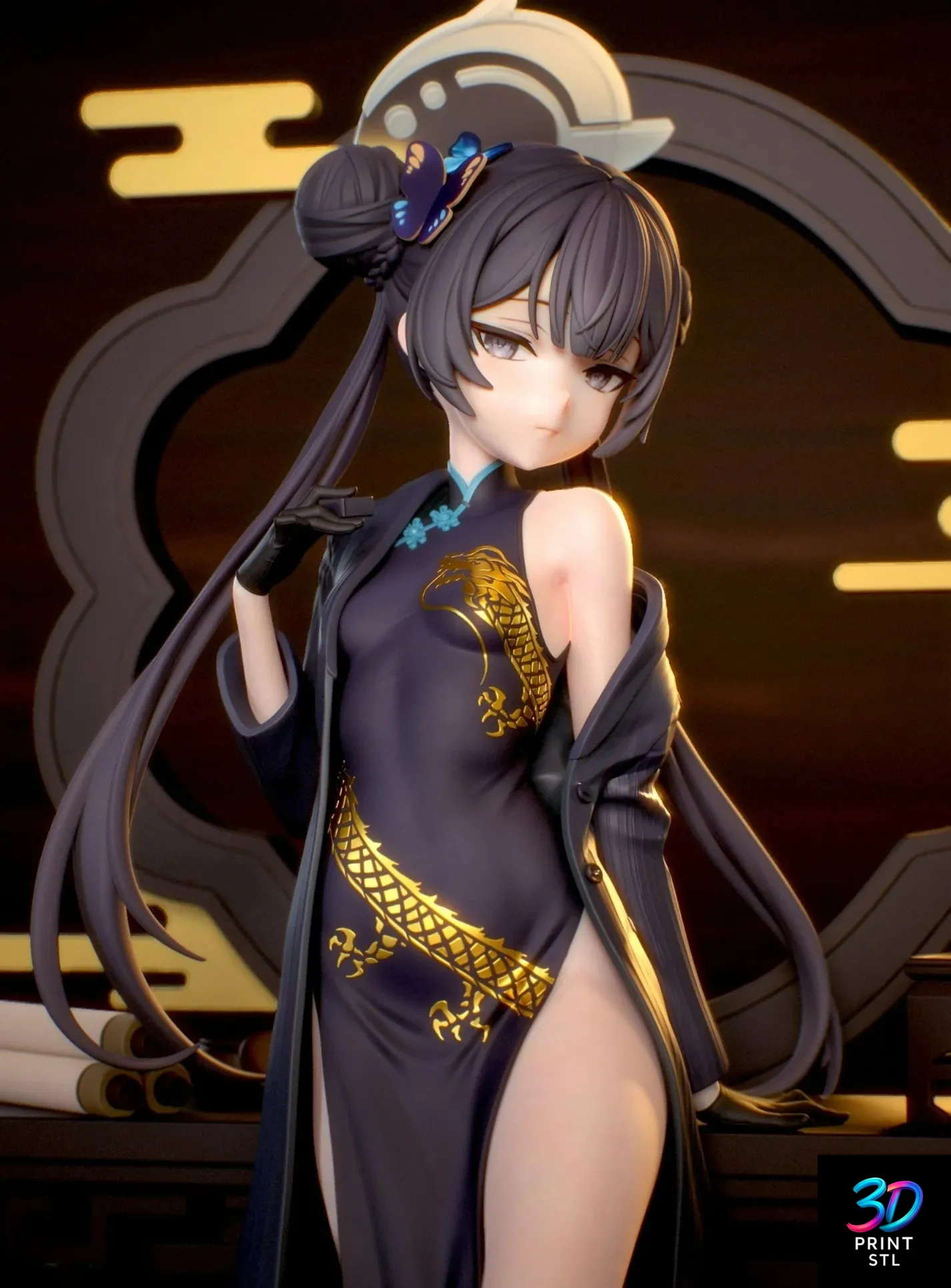 Ryuuge Kisaki Blue Archive | 3D Print File | STL - Image 6