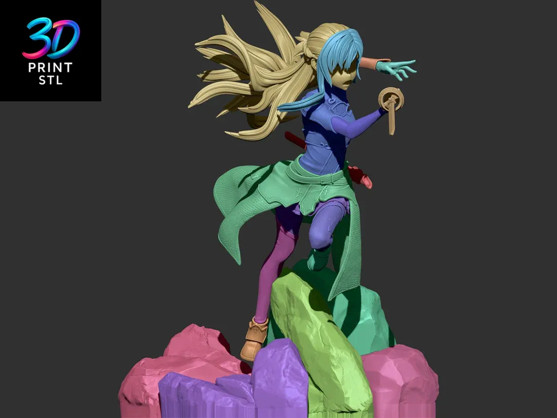 Asuna Sword Art Online | 3D Print Model | STL