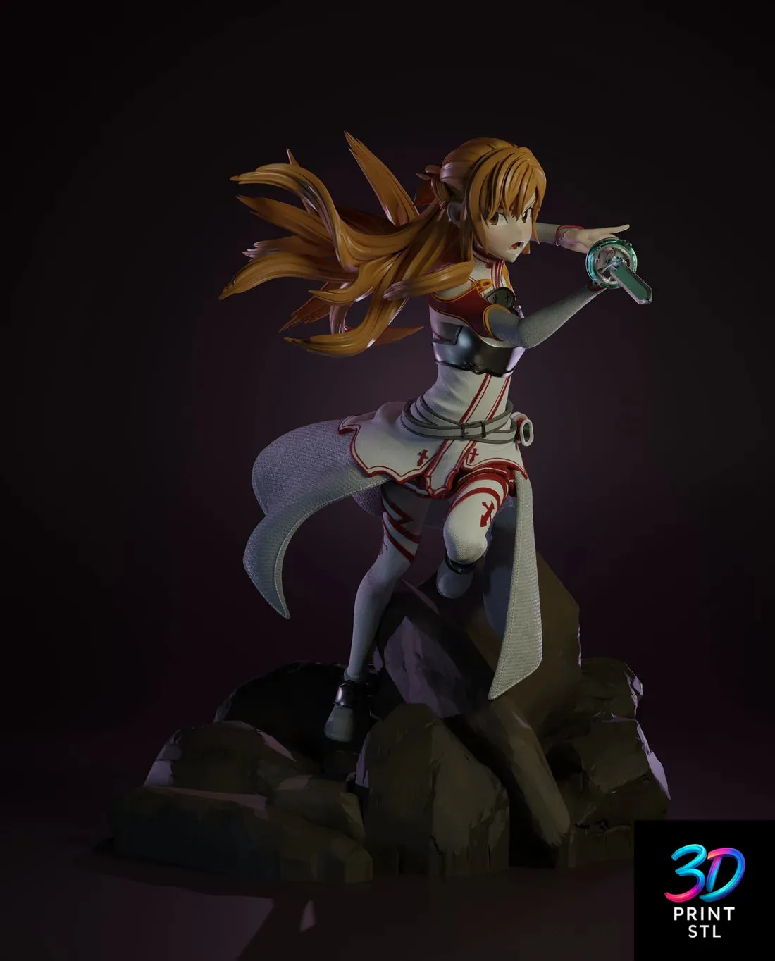 Asuna Sword Art Online | 3D Print Model | STL - Image 3