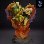Dio & The World Diorama JoJo's Bizarre | STL File for 3D Printing