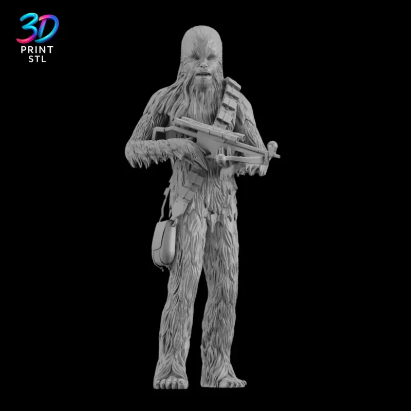 Chewbacca Figure Star Wars | 3D Print File | STL