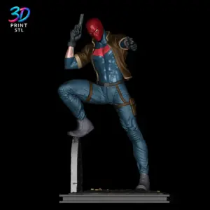 Red Hood Jason Todd Figure DC Comics | 3D Print File | STL