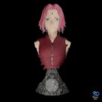 Sakura Haruno Bust Naruto | STL for 3D Printers
