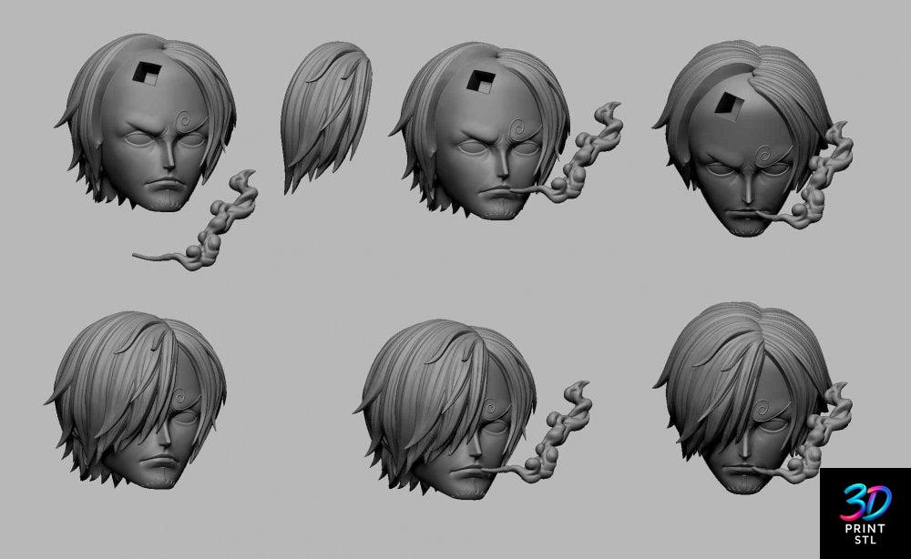 Sanji One Piece | 3D Print Model | STL - Image 2
