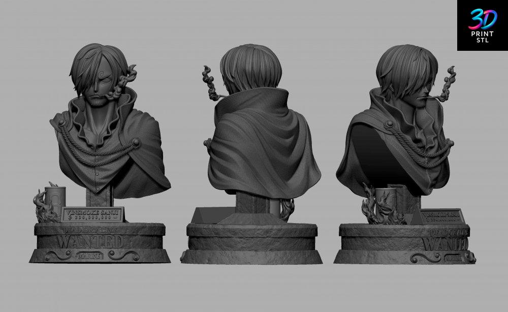 Sanji One Piece | 3D Print Model | STL - Image 3