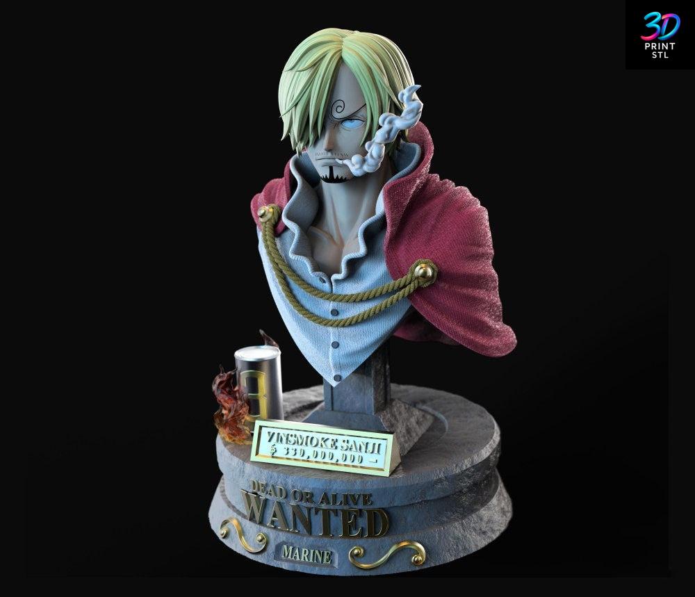 Sanji One Piece | 3D Print Model | STL