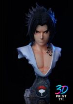 Sasuke Uchiha Bust Naruto | 3D Print File | STL