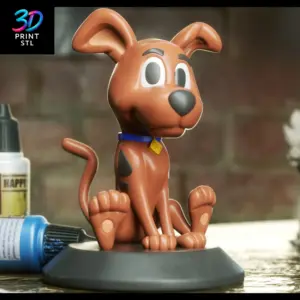 Scooby Doo Chibi | 3D Print Model | STL