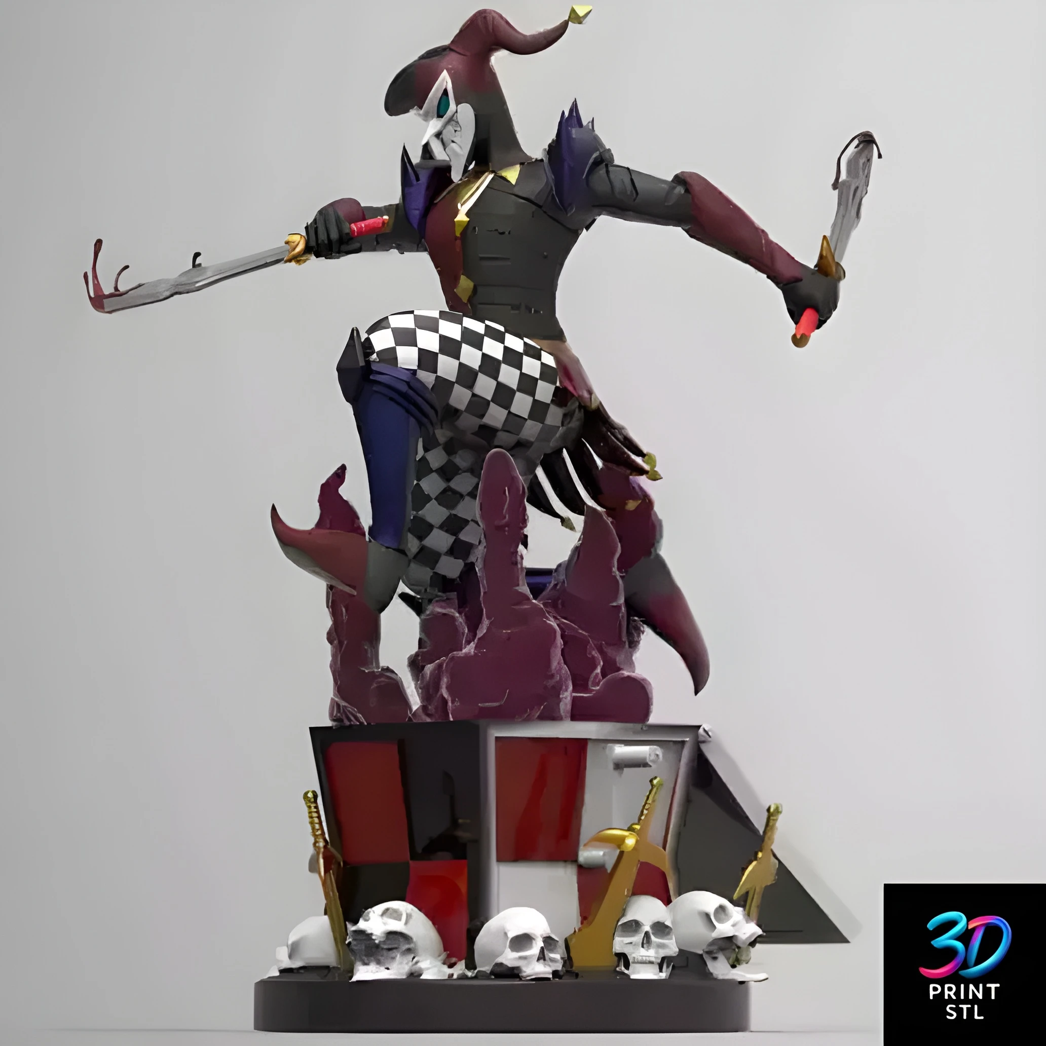 Shaco League of Legends | 3D Print File | STL