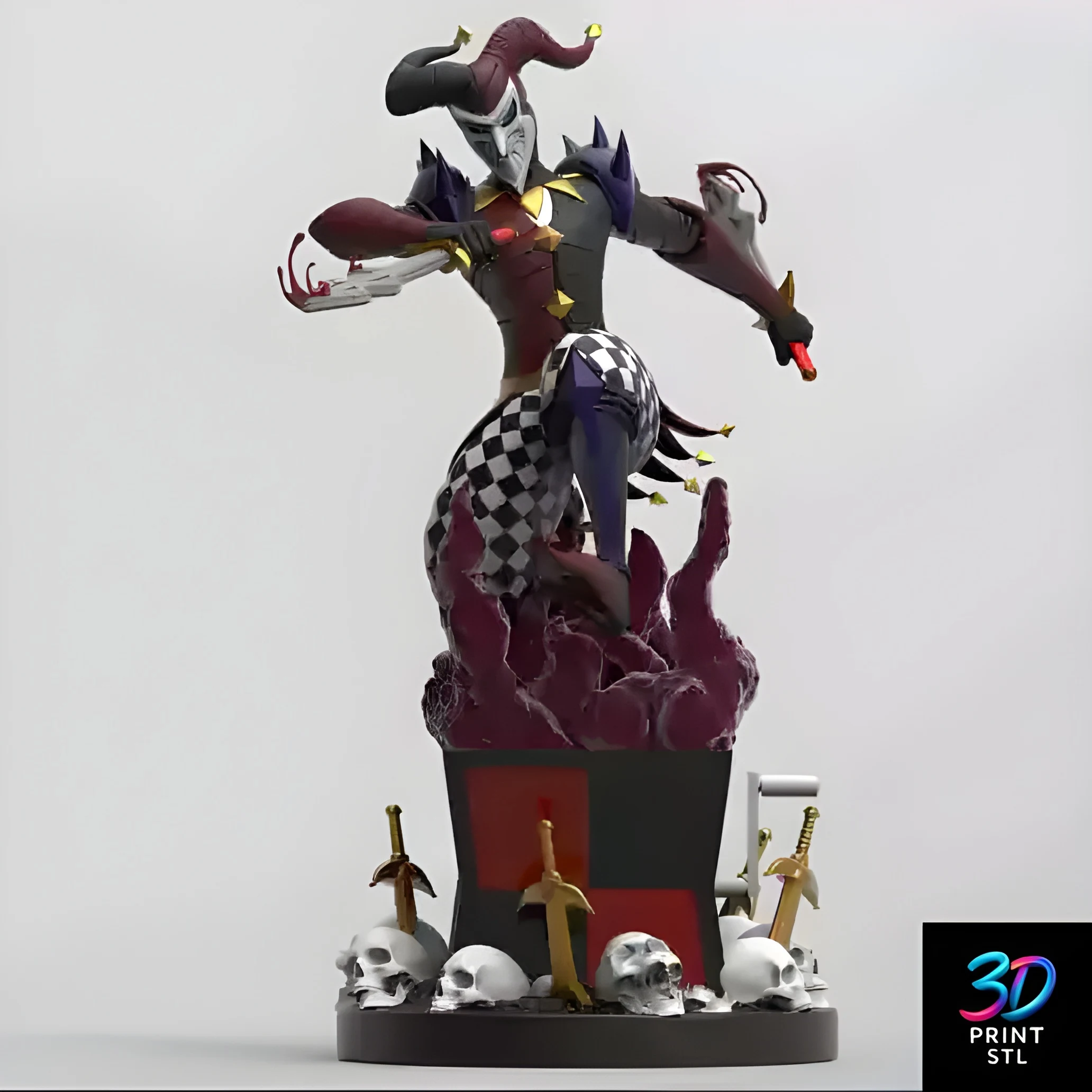 Shaco League of Legends | 3D Print File | STL - Image 2