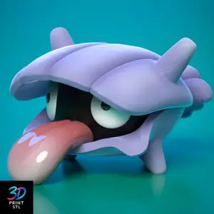 Shellder Pokémon | STL for 3D Printers