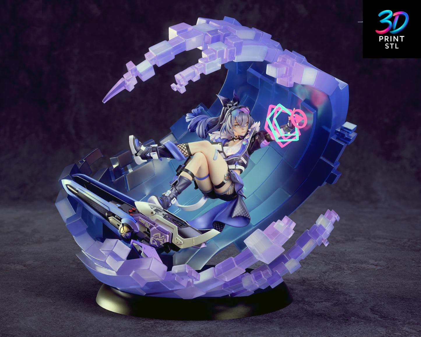 Silver Wolf Honkai Star Rail | 3D Print File | STL