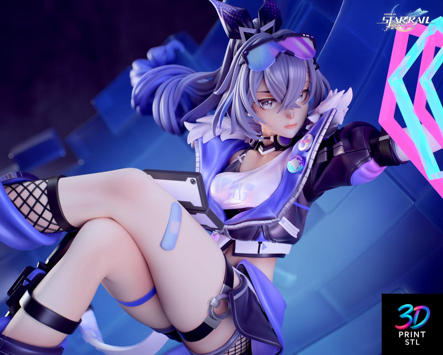 Silver Wolf Honkai Star Rail | 3D Print File | STL - Image 3