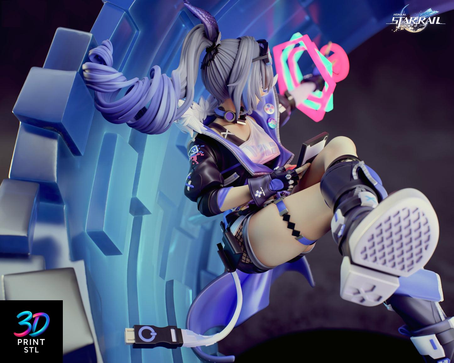 Silver Wolf Honkai Star Rail | 3D Print File | STL - Image 4