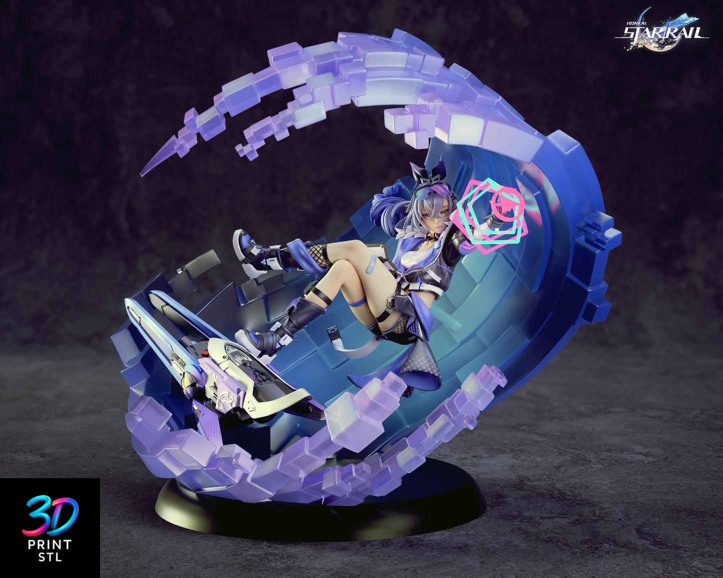 Silver Wolf Honkai Star Rail | 3D Print File | STL - Image 5