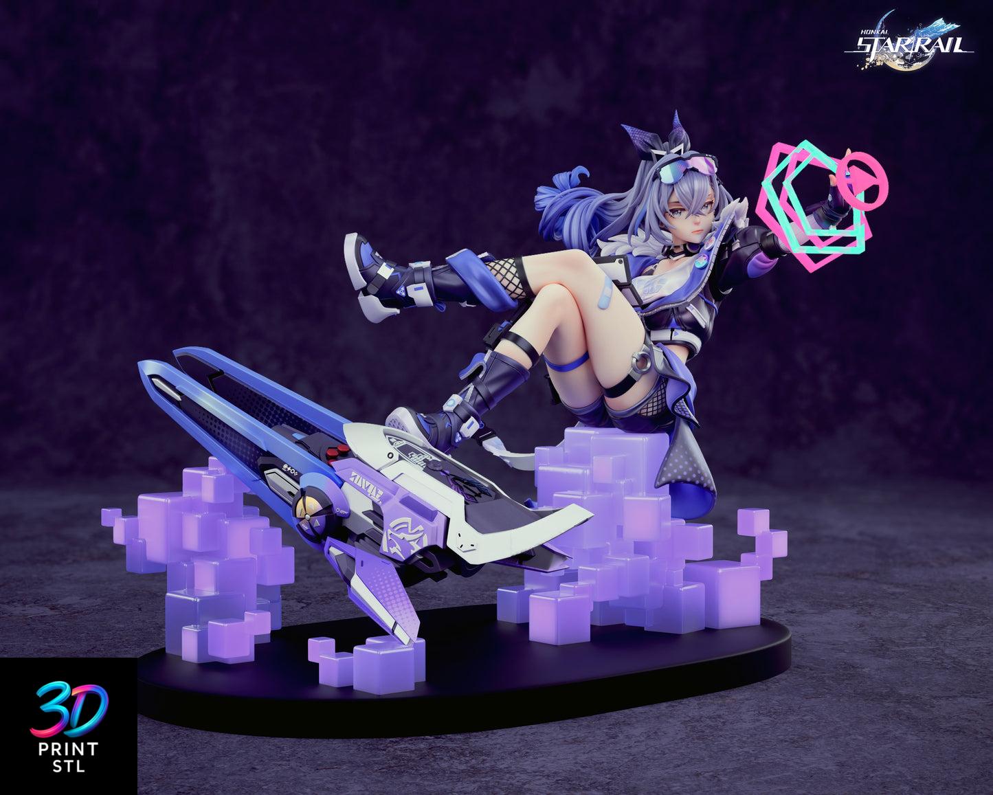 Silver Wolf Honkai Star Rail | 3D Print File | STL - Image 7