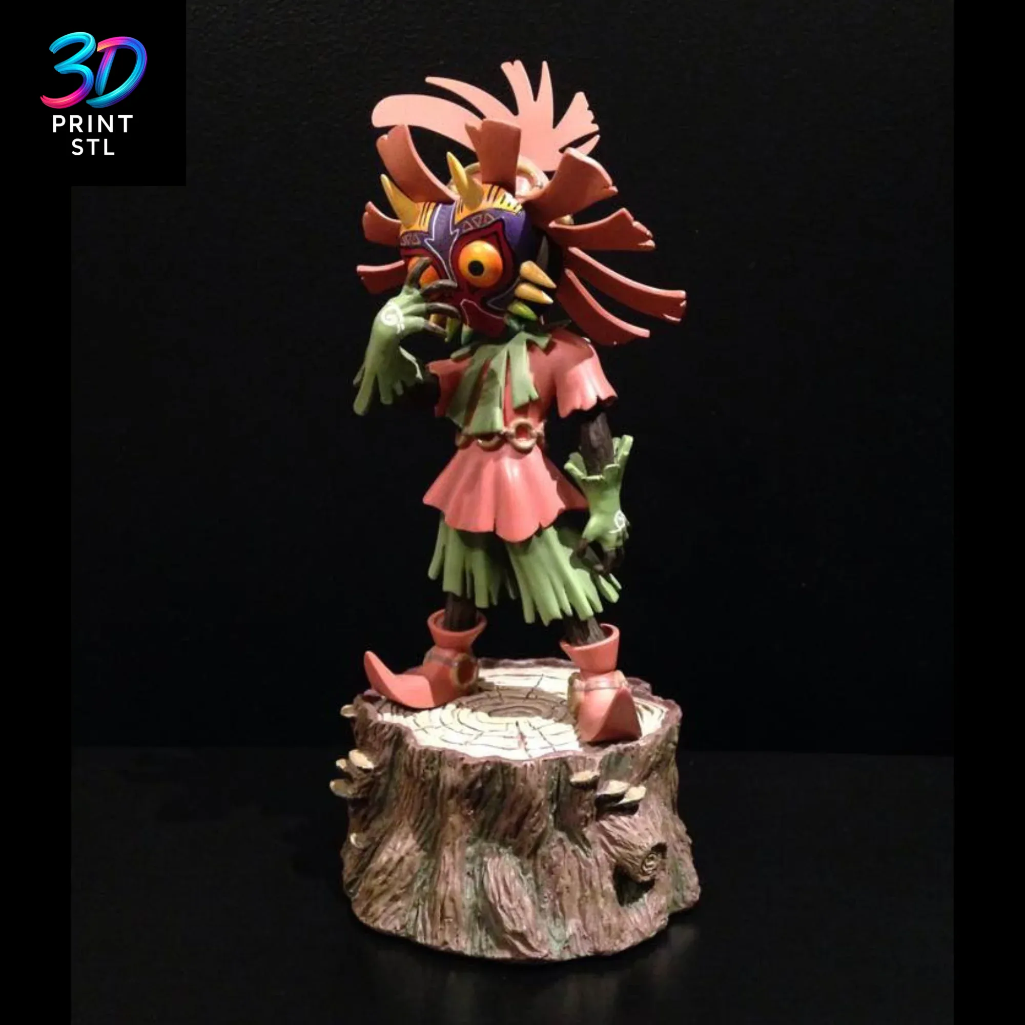 Skull Kid Majora's Mask | STL for 3D Printers